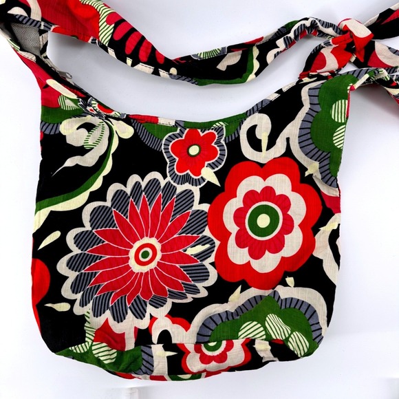 Handbags - New Retro Floral Print Fabric Hobo Bag Shoulder Bag Large Canvas Bohemian Purse